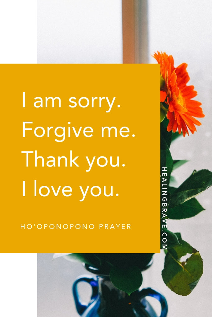 Hooponopono For Cultivating Forgiveness