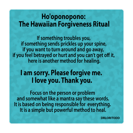 Hooponopono: Healing Through Forgiveness