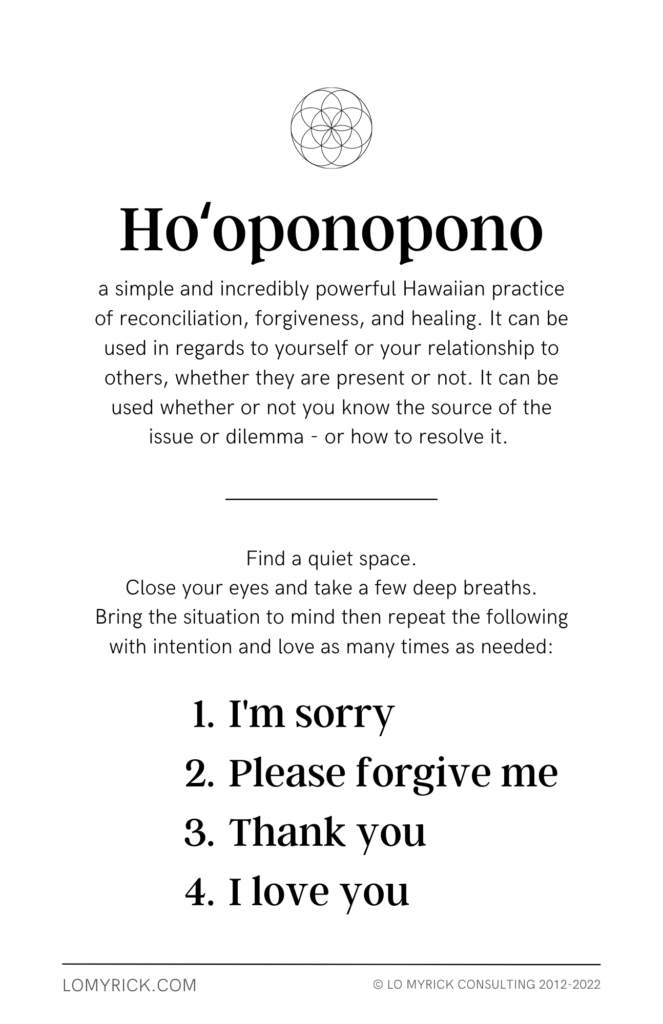 Hooponopono in Schools: Cultivating Conflict Resolution Skills