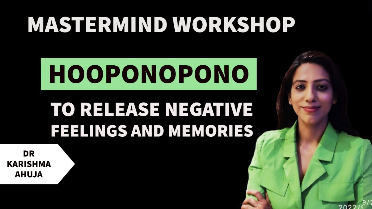 Ho’oponopono Techniques For Releasing Negative Patterns